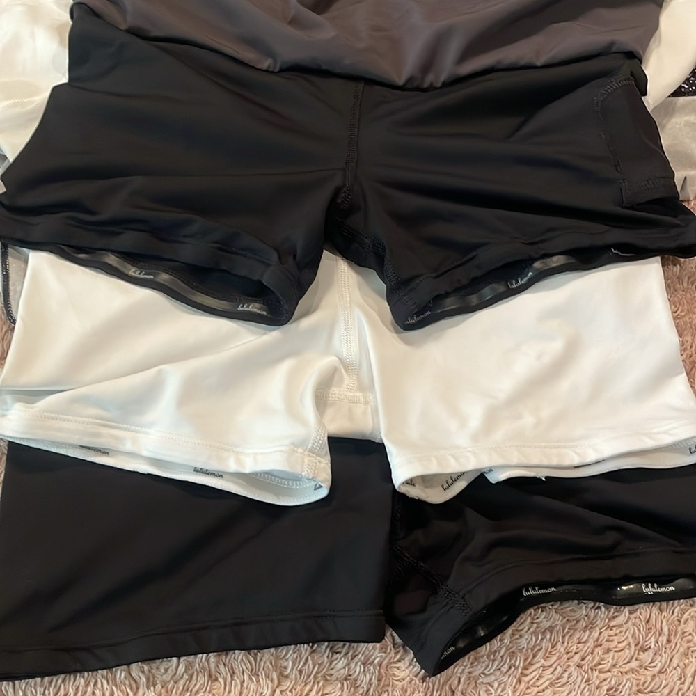 LULULEMON EUC ruffled skirt bundle of 3 - all size 4 - Picture 3 of 16